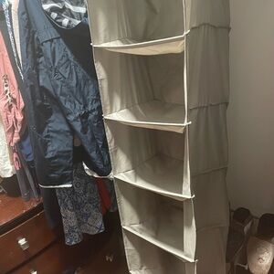 Versatile Hanging Closet Organizer - Tan
